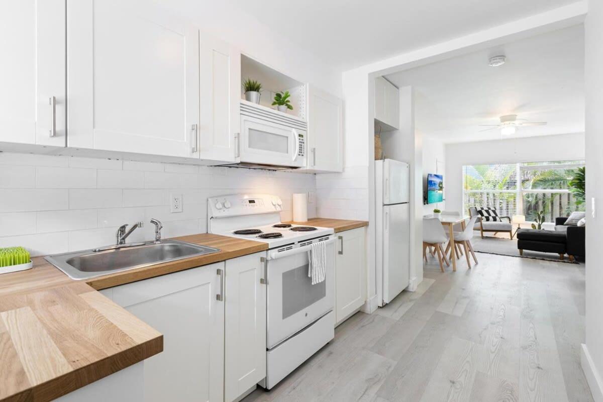 Charming 2 Bedroom Apartment In Victoria Park Fort Lauderdale Zewnętrze zdjęcie