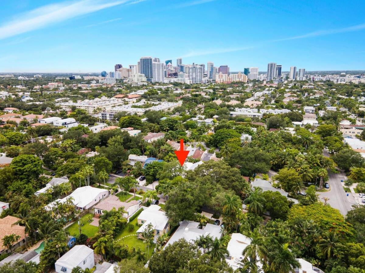 Charming 2 Bedroom Apartment In Victoria Park Fort Lauderdale Zewnętrze zdjęcie