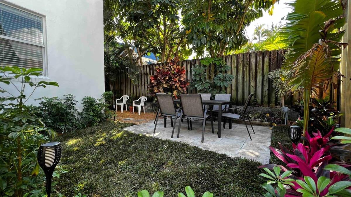 Charming 2 Bedroom Apartment In Victoria Park Fort Lauderdale Zewnętrze zdjęcie