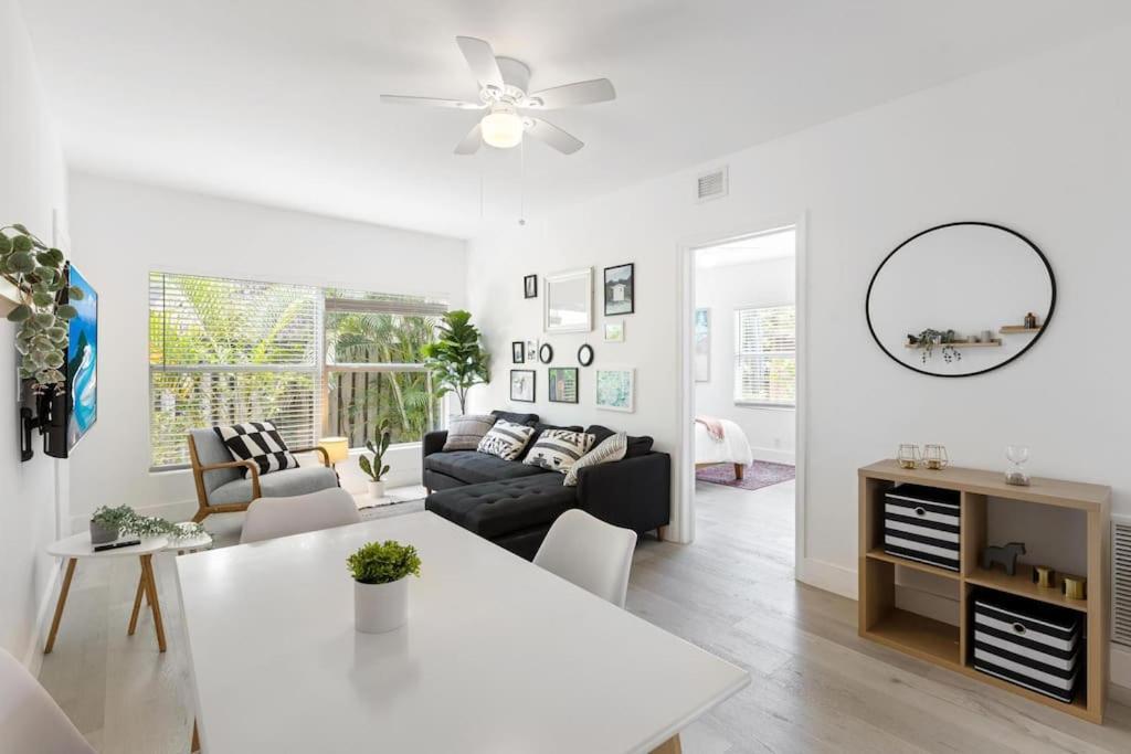 Charming 2 Bedroom Apartment In Victoria Park Fort Lauderdale Zewnętrze zdjęcie